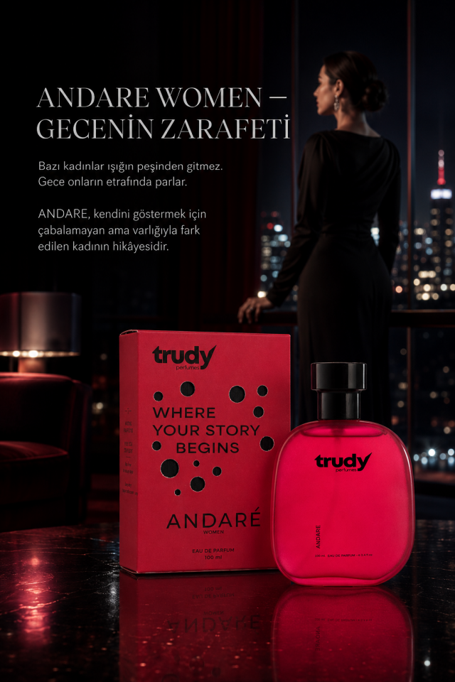 TRUDY ANDARE WOMEN Kadın Parfüm EDP 100 ml
